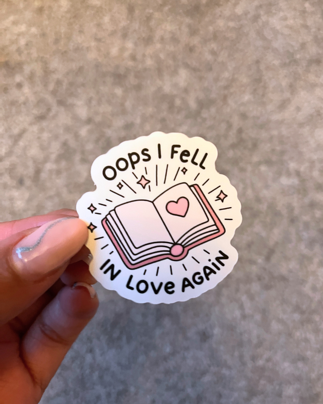 Fell In Love Again Sticker