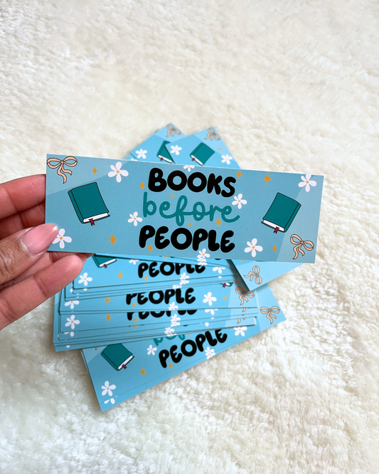 Books Over People Bookmark