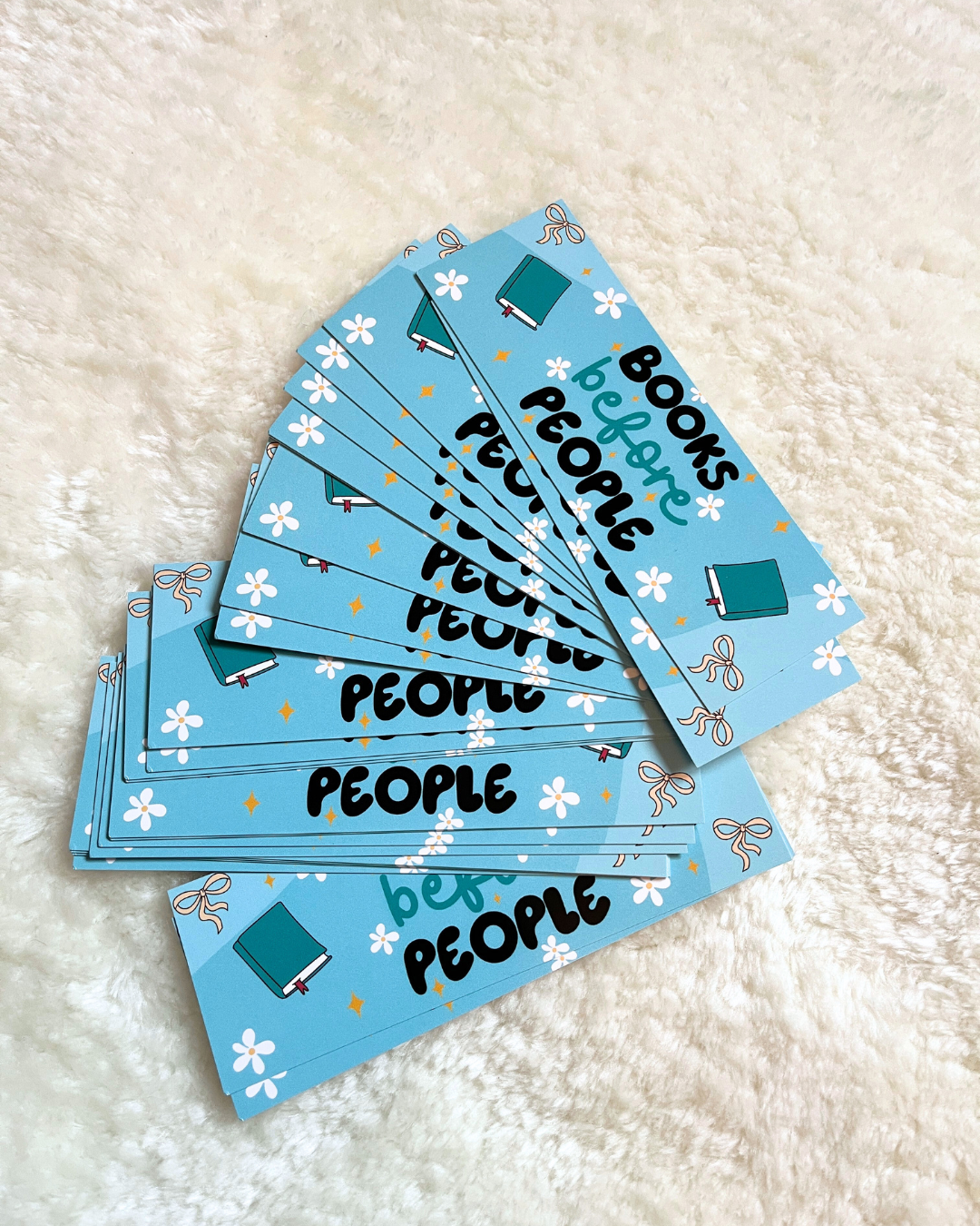 Books Over People Bookmark