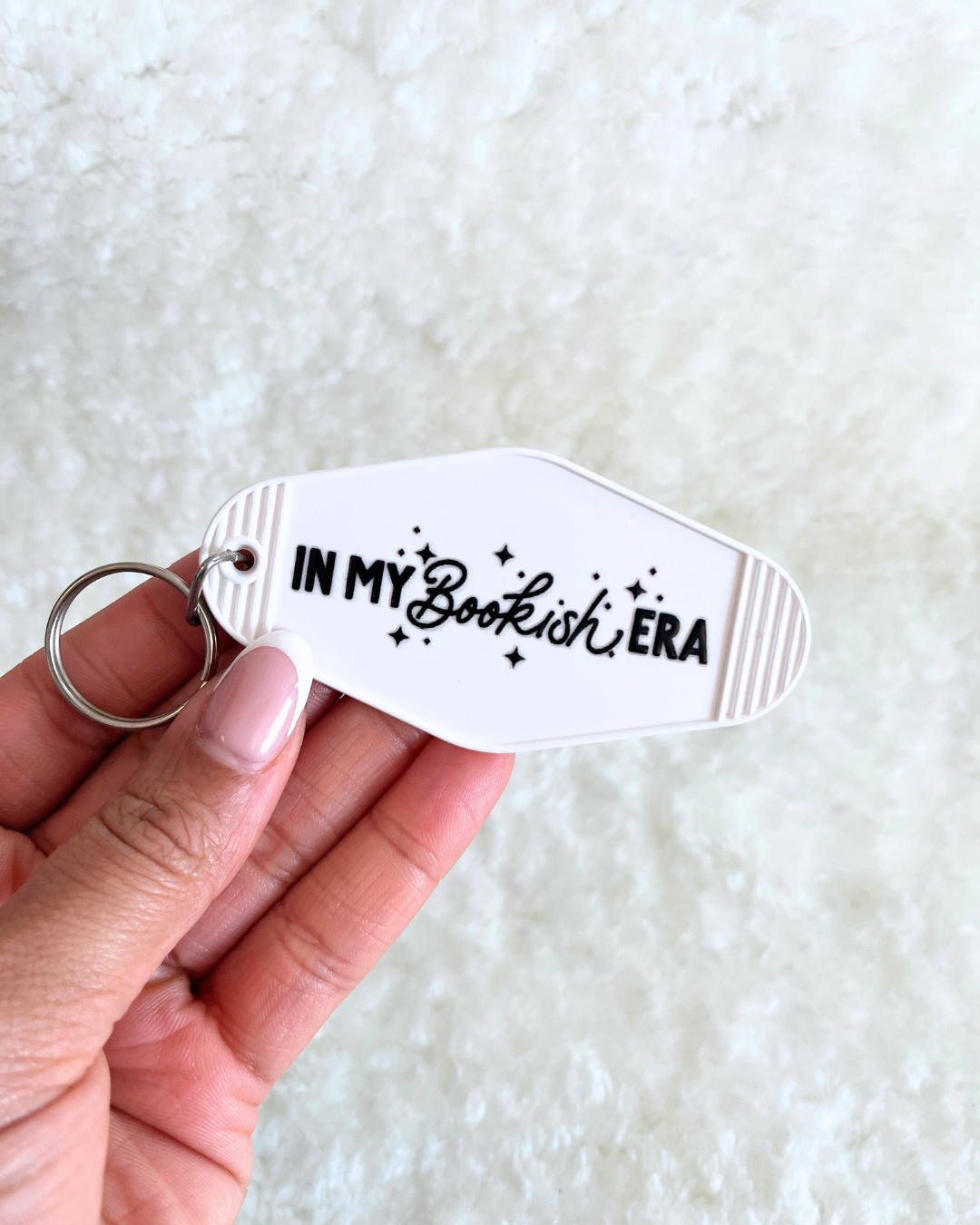 In My Bookish Era Script Keyring
