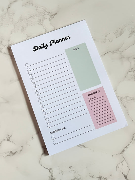 A5 Dusty Rose Daily Notepad