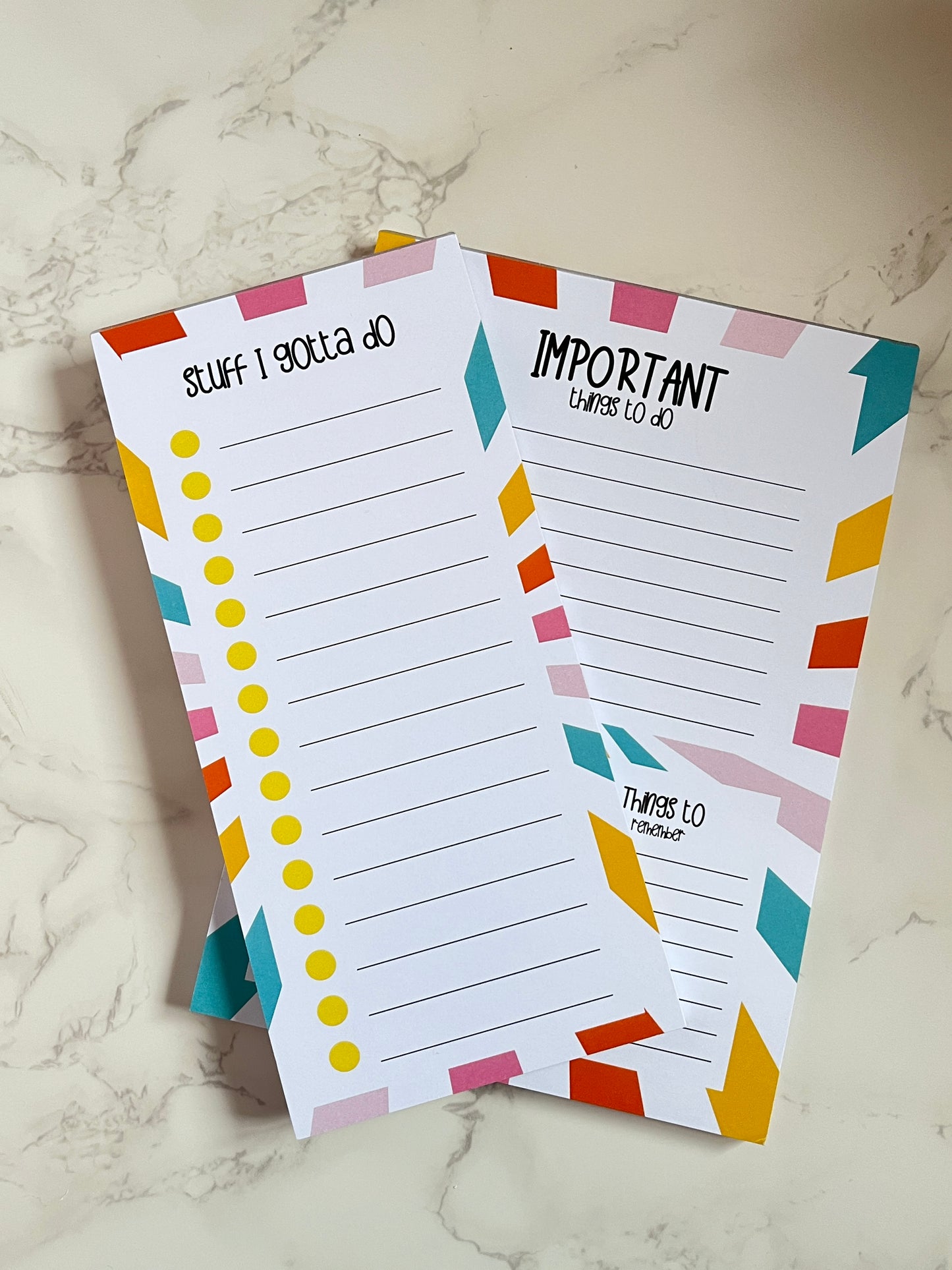 A5 Rainbow Burst Notepad