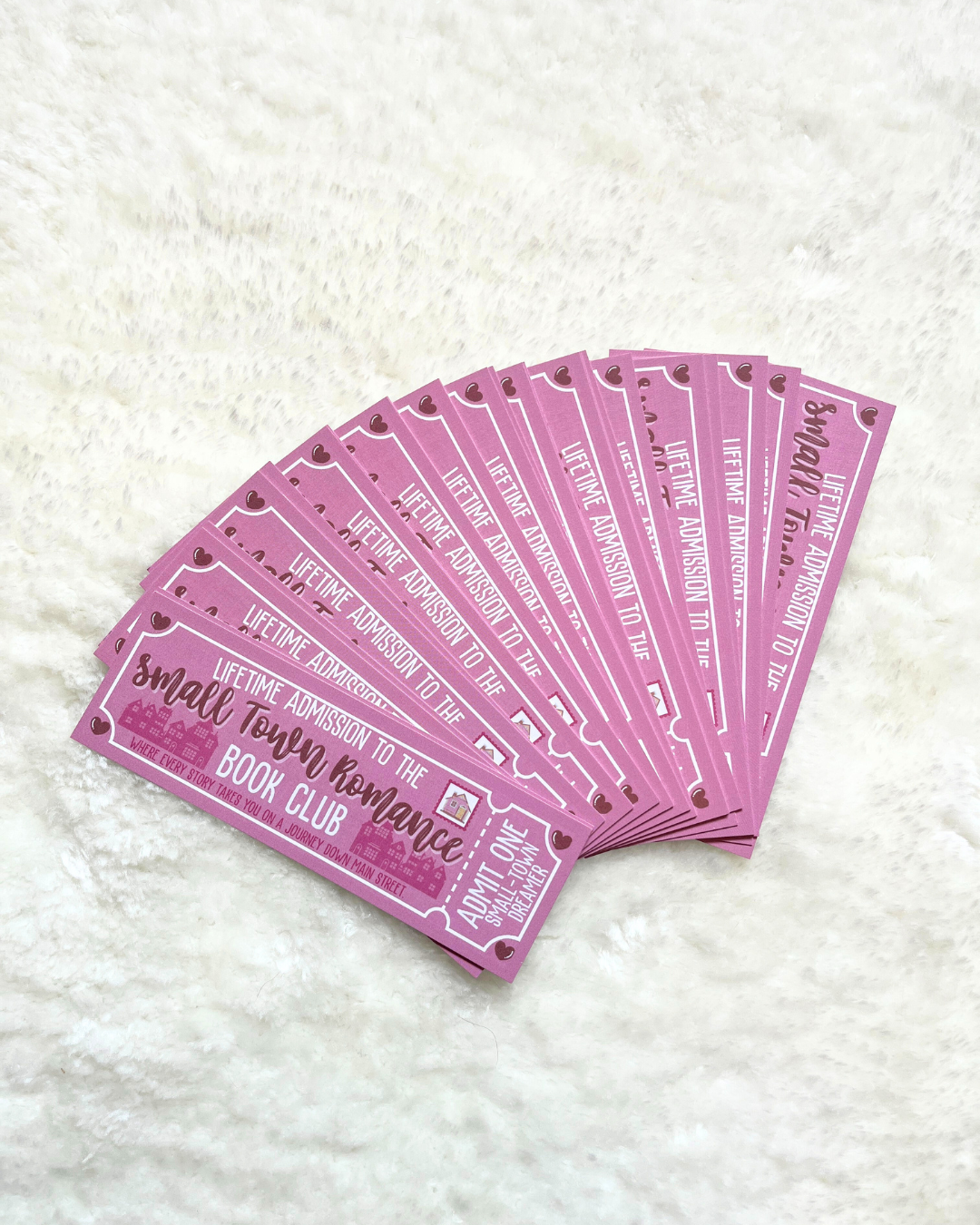 Small Town Romance Bookmark