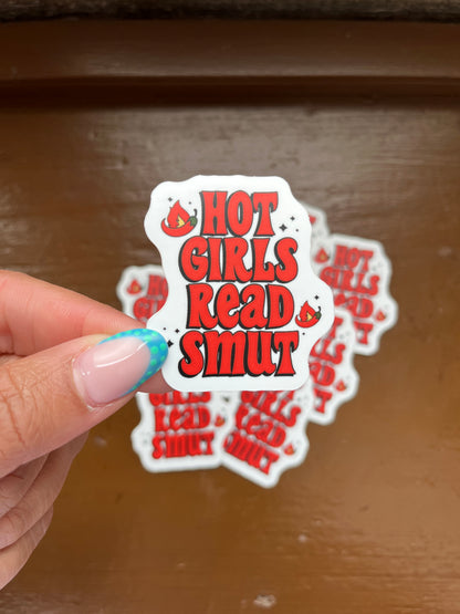 Hot Girls Read Smut Sticker
