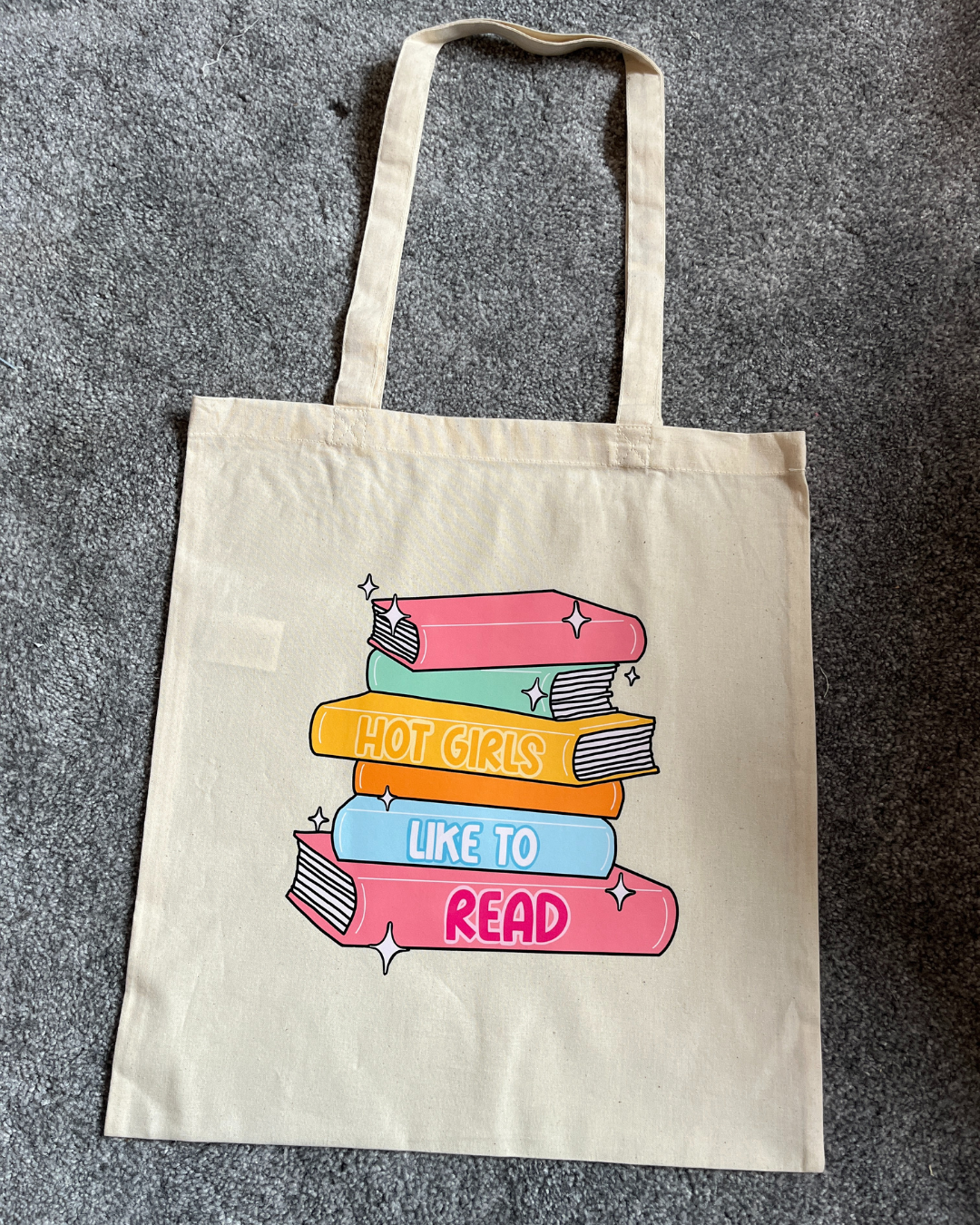 Hot Girls Like To Read Tote