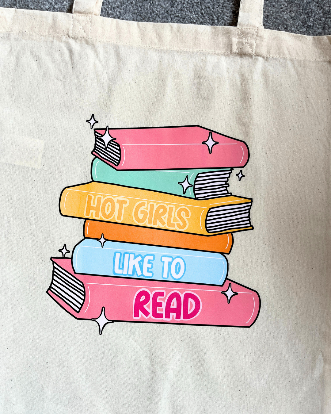 Hot Girls Like To Read Tote