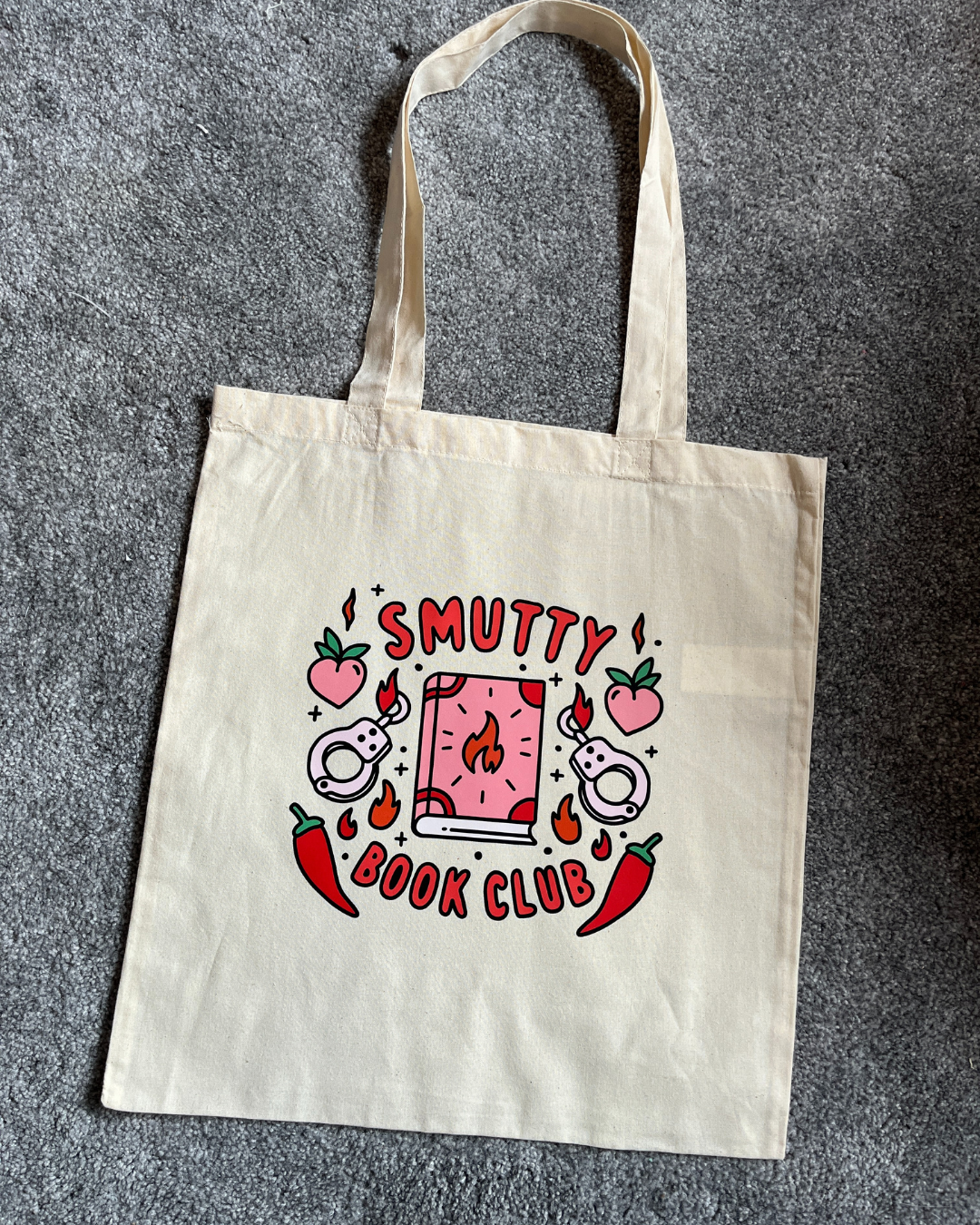 Smutty Book Club Tote Bag