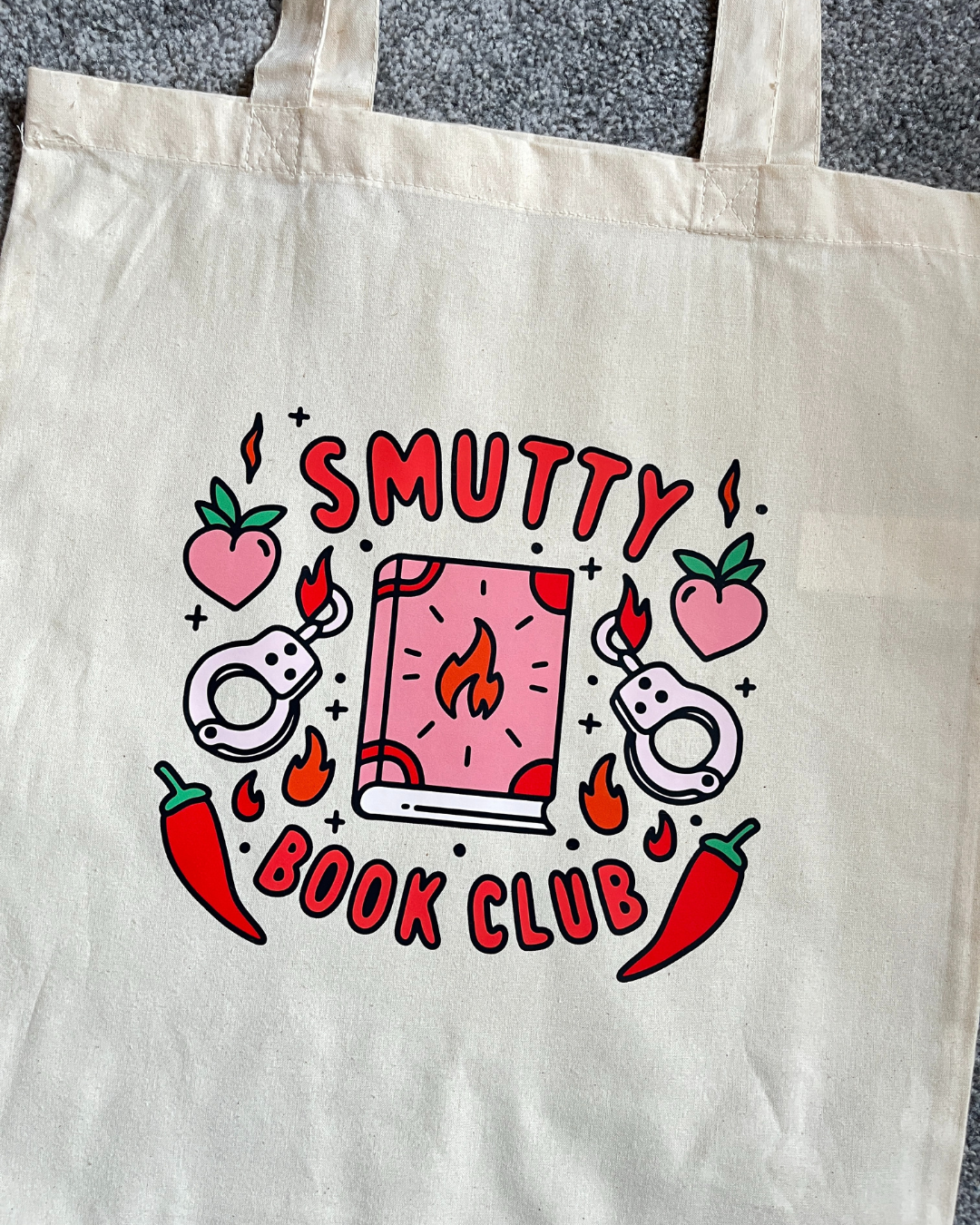 Smutty Book Club Tote Bag