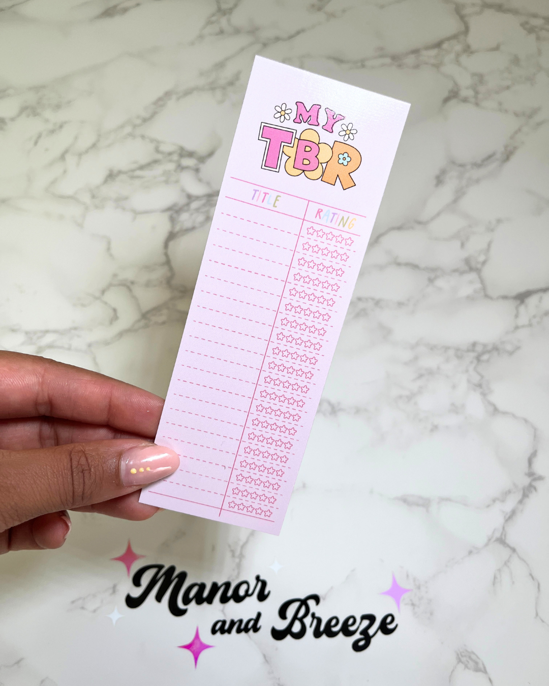 My TBR Bookmark