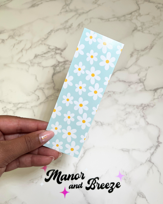 Blue Daisies Bookmark