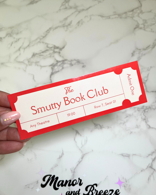 Smutty Book Club Bookmark