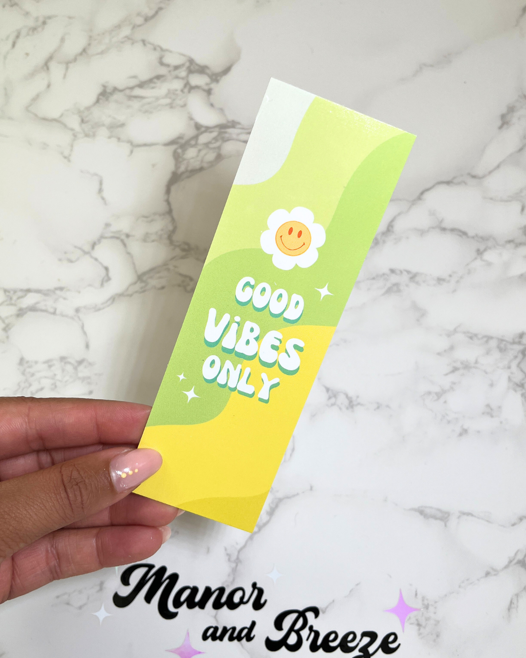 Good Vibes Only Bookmark