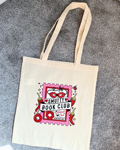 Smutty Book Club Tote