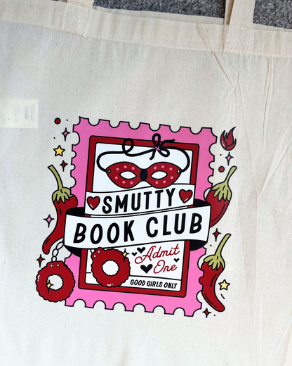 Smutty Book Club Tote