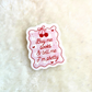 Buy Me Books Sticker