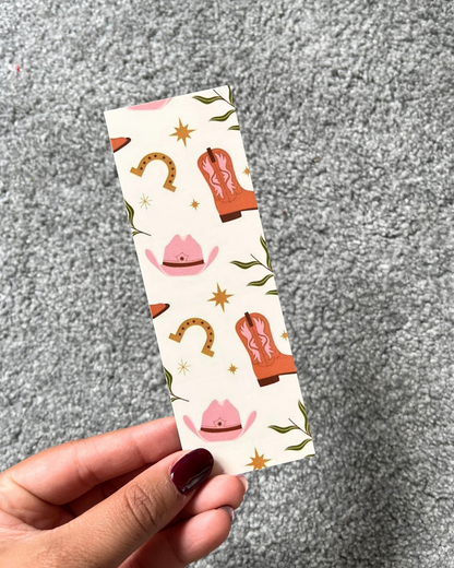 Cowboy Vibes Bookmark