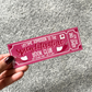 Spicy Literature Book Club Bookmark