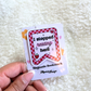 Strawberry Magnetic Bookmark