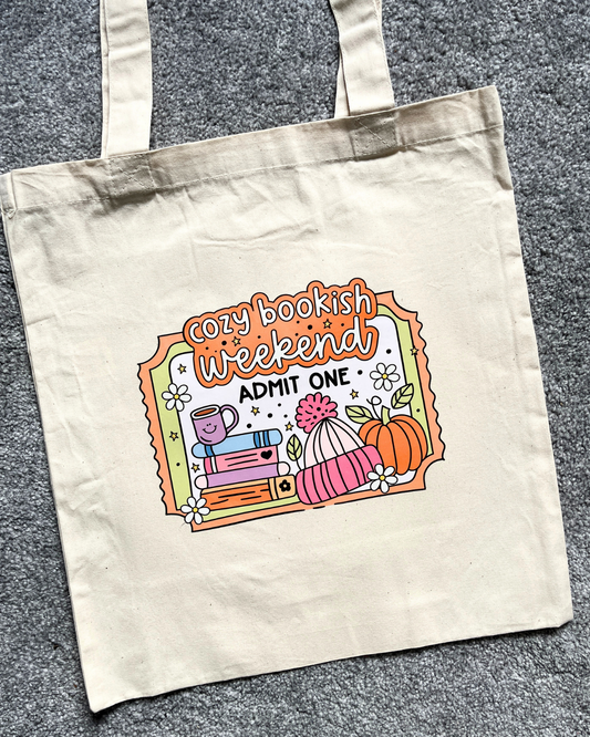 Bookish Weekend Tote