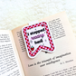 Strawberry Magnetic Bookmark