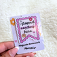 Pink Magnetic Bookmark
