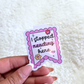 Pink Magnetic Bookmark
