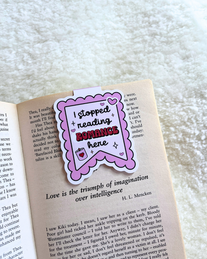 Romance Magnetic Bookmark