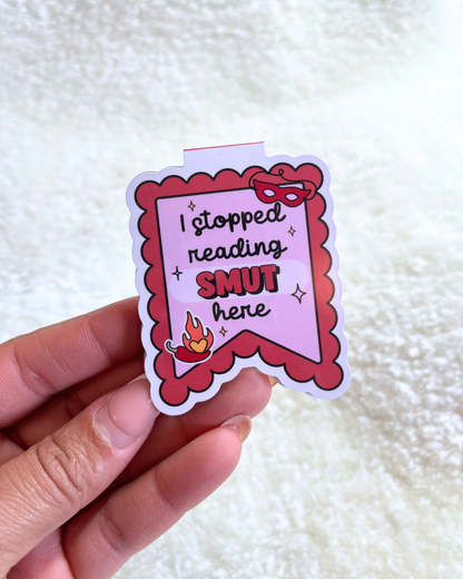 Stopped Reading Smut Magnetic Bookmark