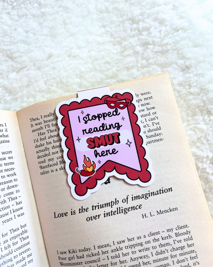 Stopped Reading Smut Magnetic Bookmark