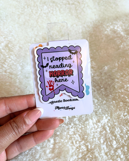 Horror Magnetic Bookmark