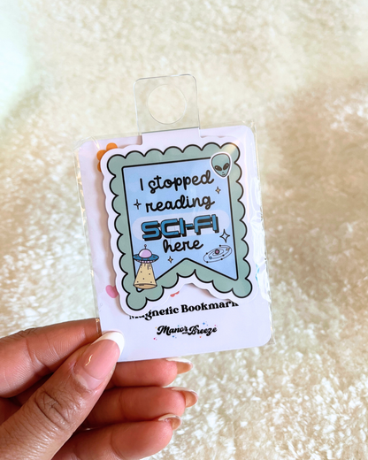 Sci-Fi Magnetic Bookmark