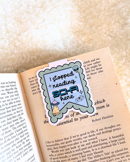 Sci-Fi Magnetic Bookmark
