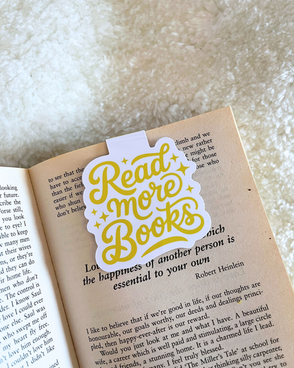 Read More Books Magnetic Bookmark