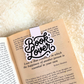 Book Lover Magnetic Bookmark