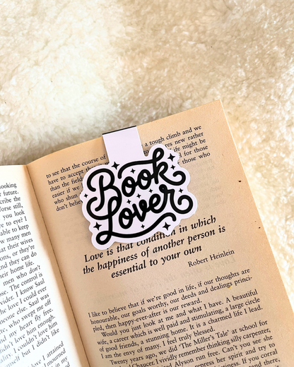 Book Lover Magnetic Bookmark