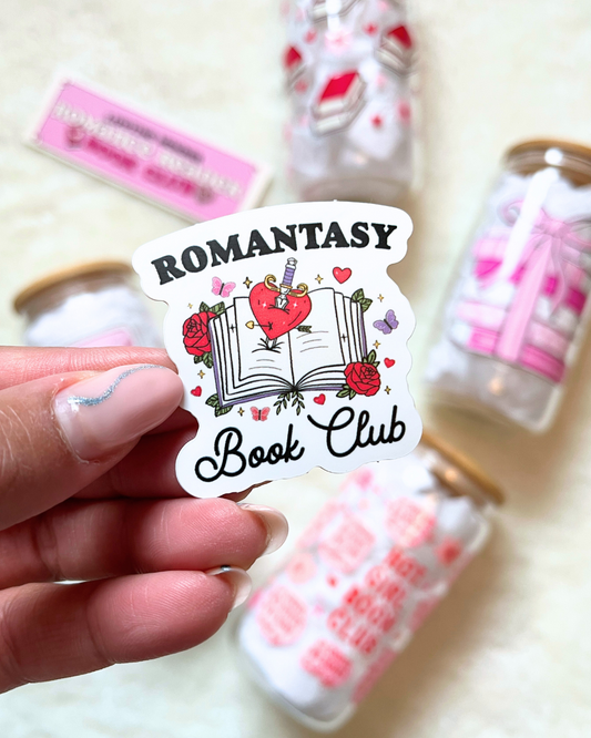 Romantasy Book Club Sticker