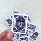 Purple Dragon Book Sticker