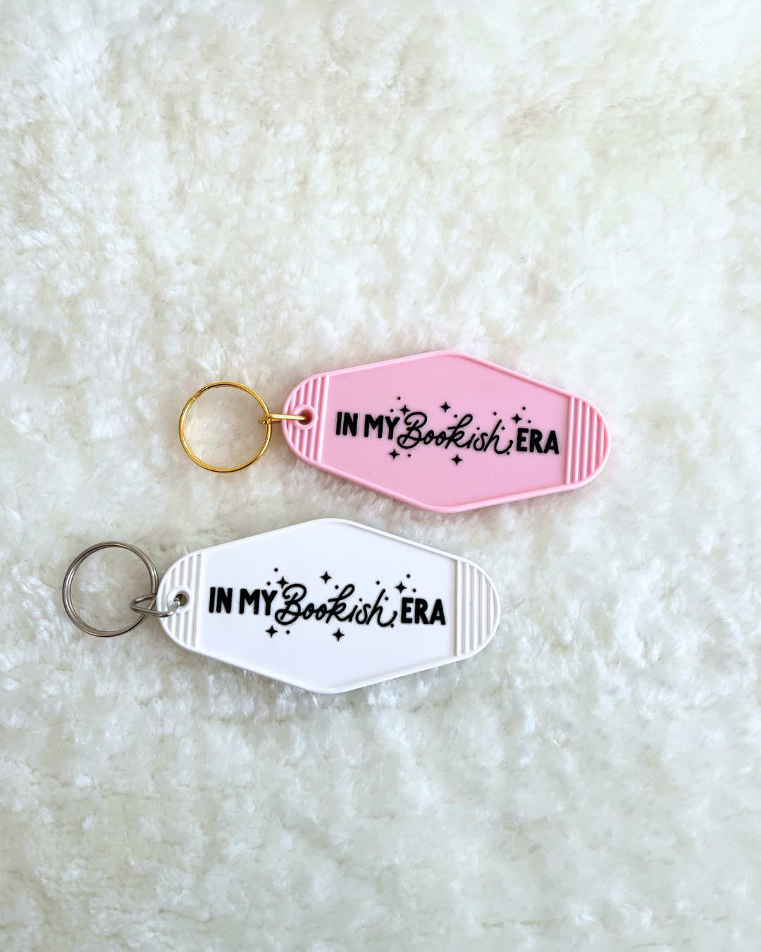 In My Bookish Era Script Keyring