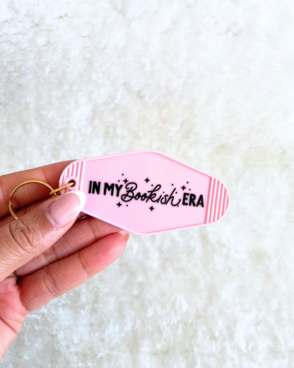 In My Bookish Era Script Keyring
