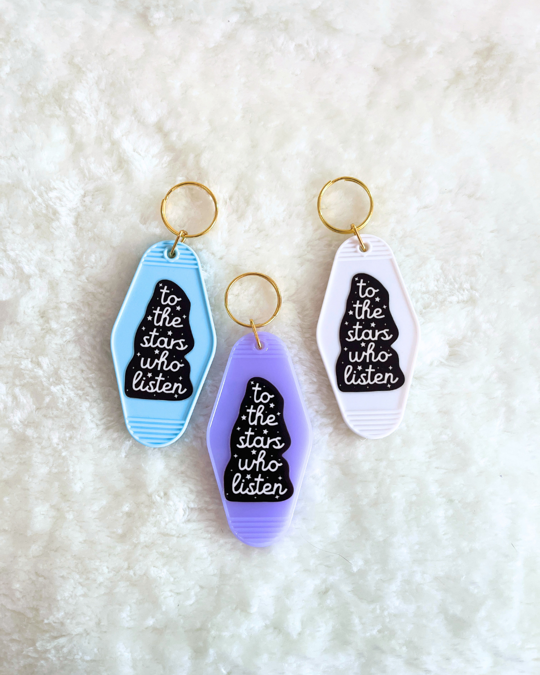 To The Stars Who Listen Keyring