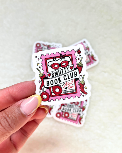 Smutty Book Club Sticker