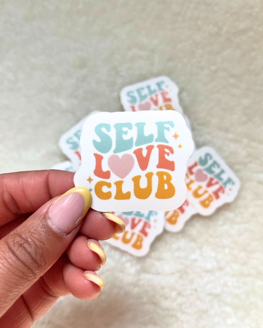 Self Love Club Sticker