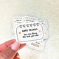 Note to Self Sticker