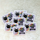 Library Card Sticker
