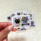 Library Card Sticker