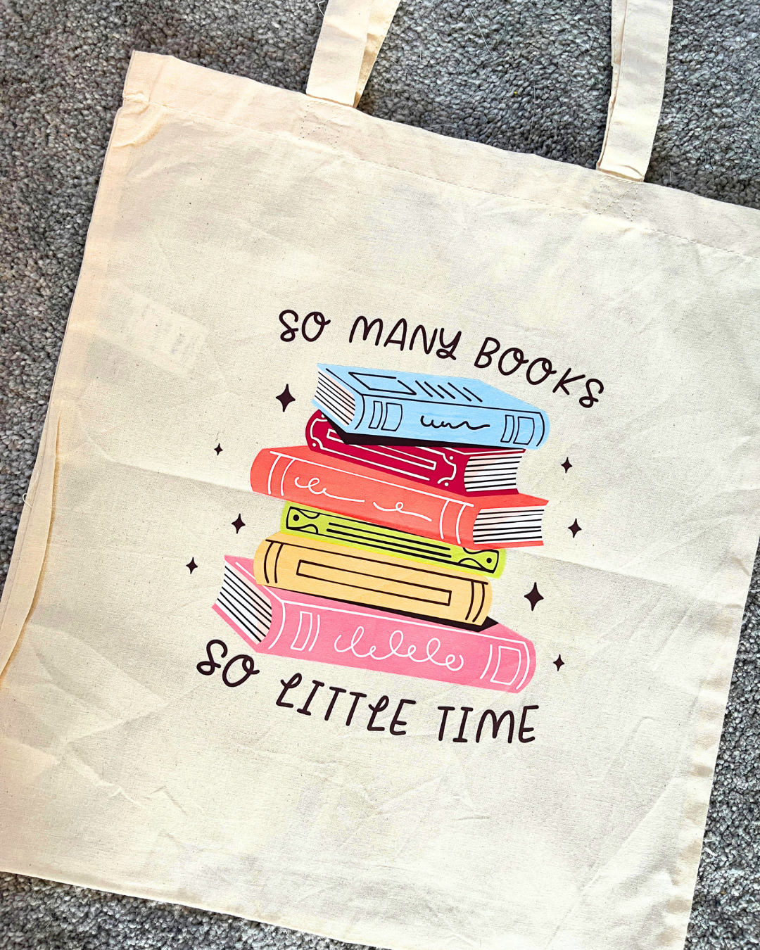 So Many Books Tote