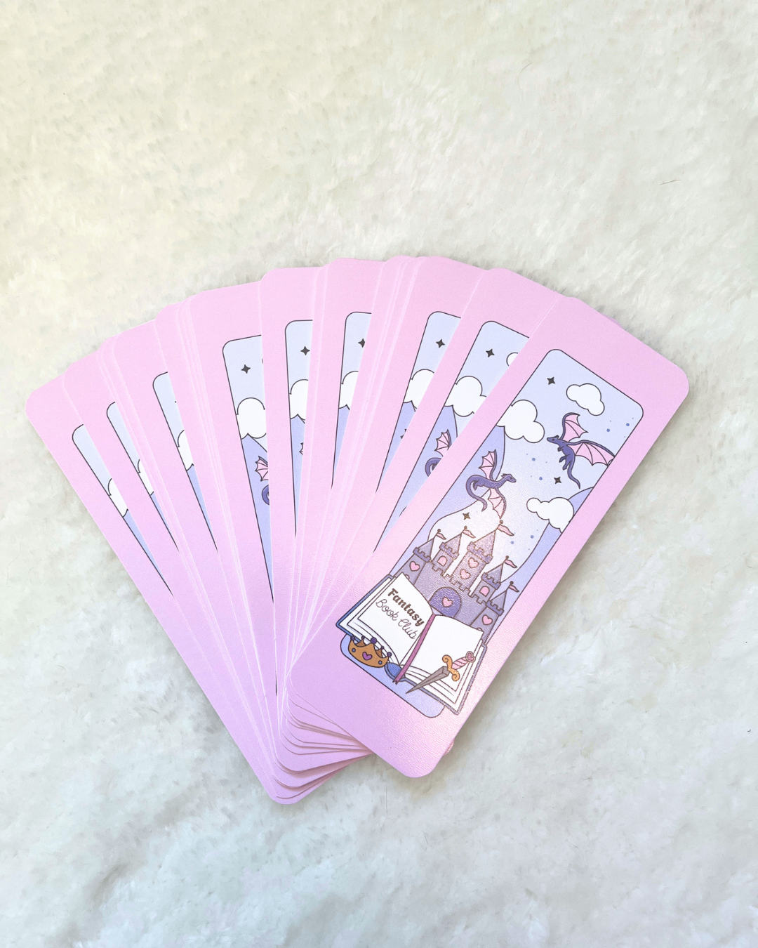 Fantasy Book Club Bookmark