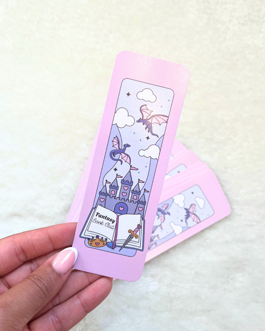 Fantasy Book Club Bookmark