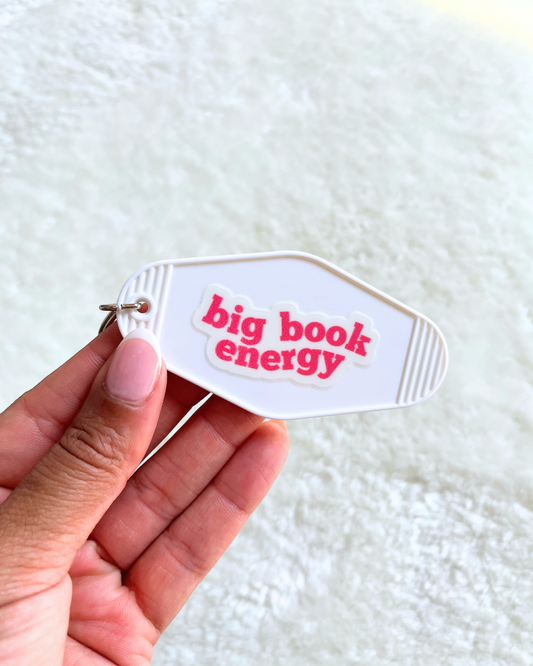Big Book Energy Keyring