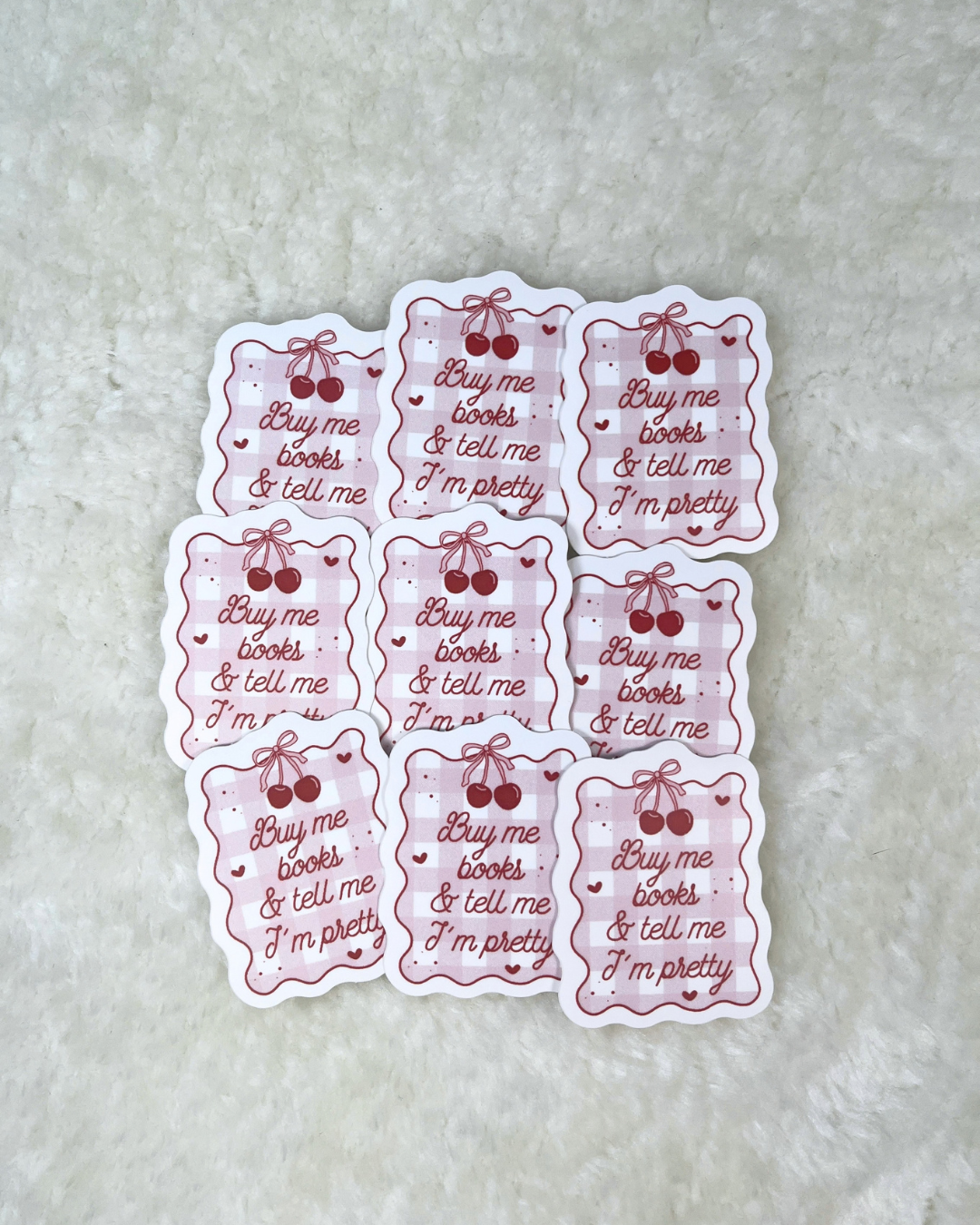 Buy Me Books Sticker